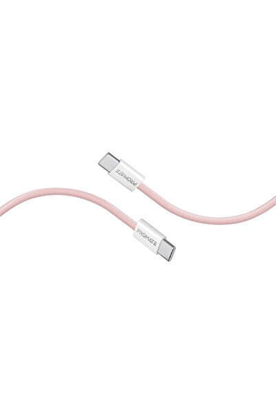 Promate كابل شحن USB-C EcoLine-CC200 — 60 واط PD، 480 ميجابت في الثانية، 200 ...