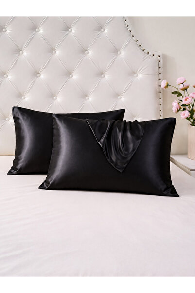 Donetella Satin Pillowcases - 2 Pack Soft and Silky King Size 50x75 cm