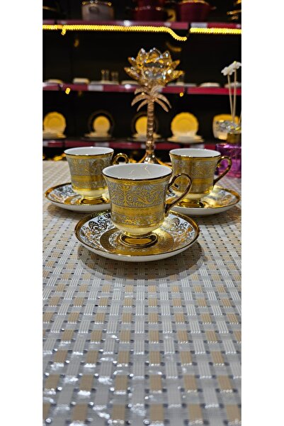 KÖSEOĞLU HOME Kosova 6 Personalized Coffee Cup with Pattern