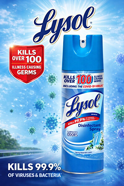 Lysol مطهر ليز 12.5 أونصة