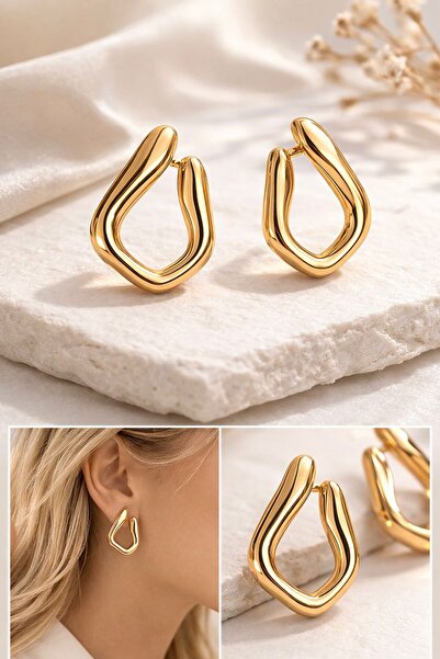 Women's Custom Plated Pinch Earrings