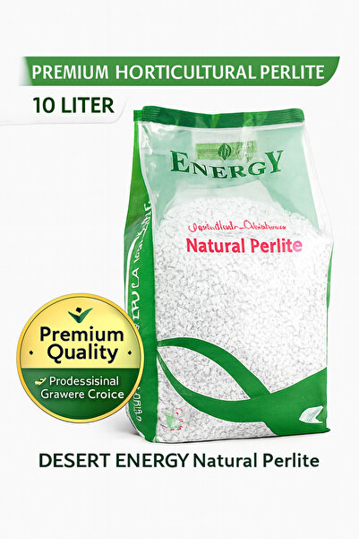 Desert Energy Natural Perlite 10L | Premium Soil Aeration & Drainage Additive...