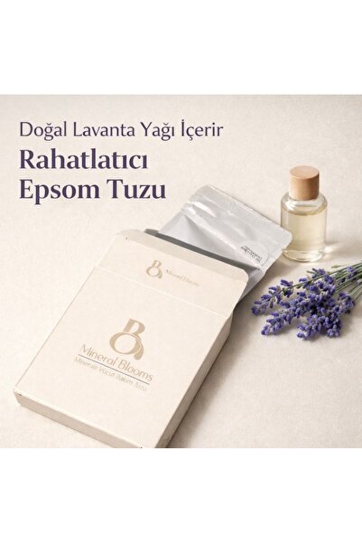 Mineral Blooms Aromaterapi Epsom Tuzu 100gr. (Lavander - Lavanta)