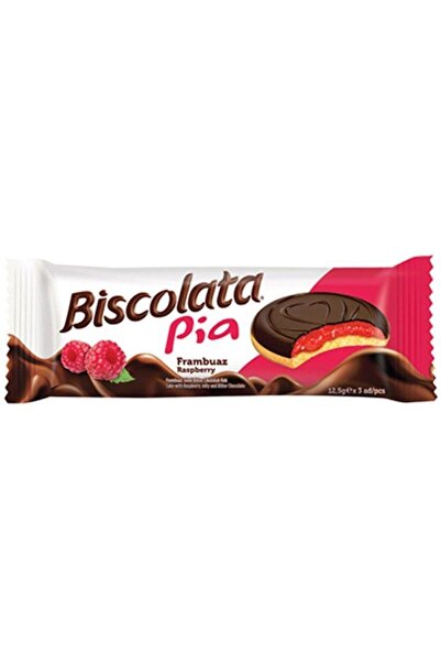 Biscolata Pia Raspberry 37.5 Gr X 24 Pcs