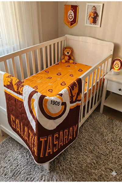 Zorlu Tekstil Çift Taraflı Taraftar GS Bebek Yatak Örtüsü