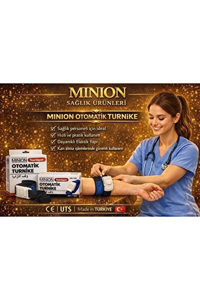 Minion Turnike Otomatik Kan Alma Bandajı