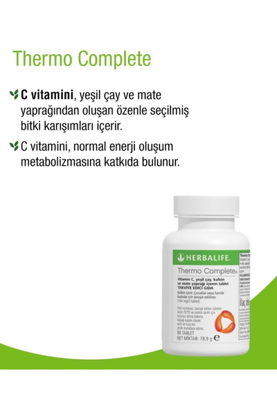 Herbalife Thermo Tablet 78,9 Gr