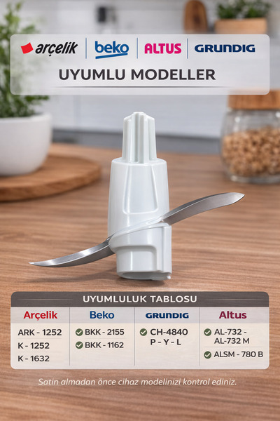 Beko Bkk2155 Blender Doğrayıcı Bıçak