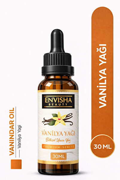 Envisha Beauty Vanilya Yağı %100 Doğal Bitkisel Yağ Vanilla Oil 20 ML