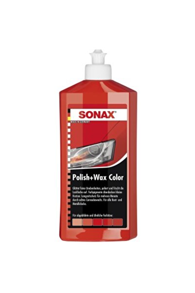 Sonax Pastă de lustruit cu ceară Nano Pro, roșie, 500 ml