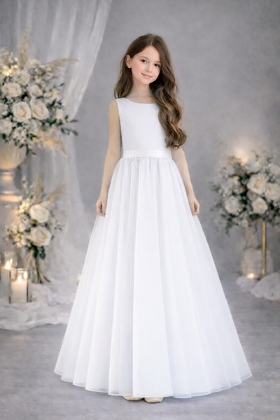 nsmkidslife Kız Çocuk Bisiklet Yaka Doğum Günü Parti Balo Mezunşyet Uzun Elbise