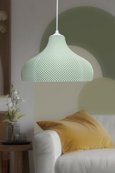 decory Leila Mint Yeşil Avize Yatak Odası, Mutfak, Oturma Odası Tekli Sarkıt ...