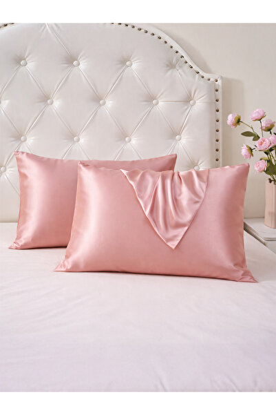 Donetella Satin Pillowcases - 2 Pack Soft and Silky King Size 50x75 cm