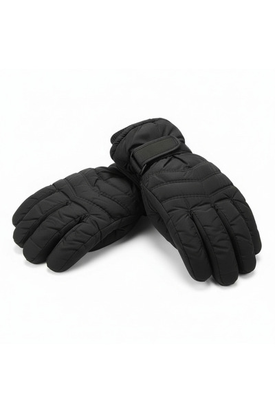 Mustran 10-14 Years Old Youth Group Waterproof S Size Snow Ski and Cycling Gloves with Fleece Inside