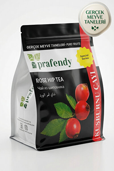 prafendy KUŞBURNU ÇAYI - GERÇEK MEYVE TANELİ 1000 GR