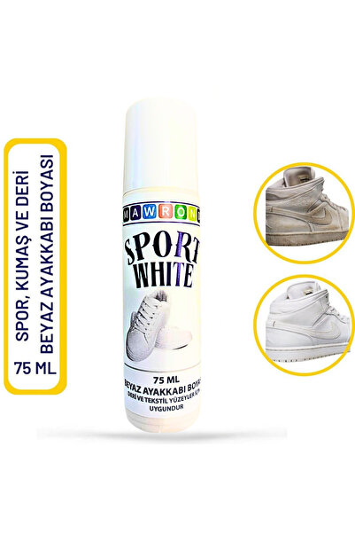 Mawrond Beyaz Renk Ayakkabı Boyası, Deri, Canvas, Sneakers Ayakkabı Boyası, B...