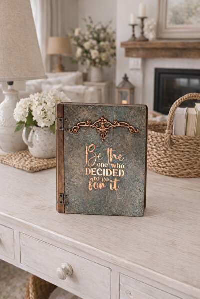 IremTasarimAtolyesi Kitap Kutu Ahşap Dekorasyon Özel Tasarım Barok