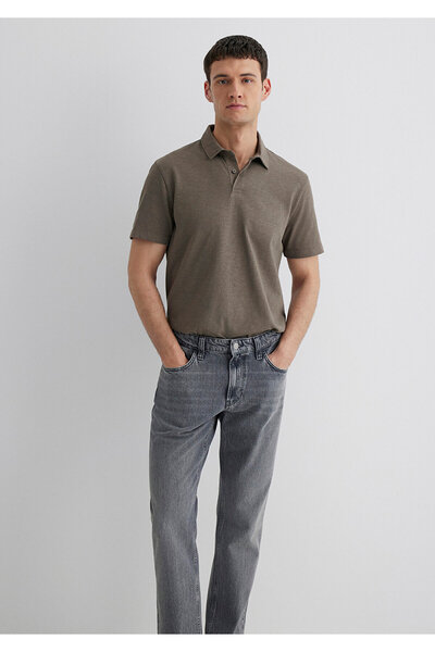 Mavi Καφέ μπλουζάκι Polo Regular Fit 0612556 -70376