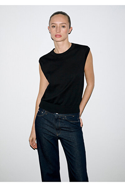 Mavi Crew Neck Black Knitwear Sweater Slim Fit / Slim Fit 1710866-900