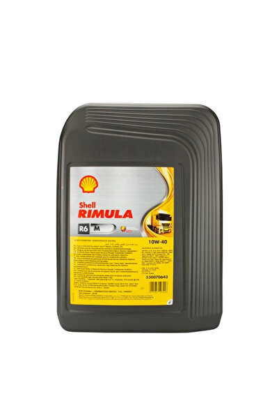 SHELL Rimula R6 M 10w-40 - 20 Litre