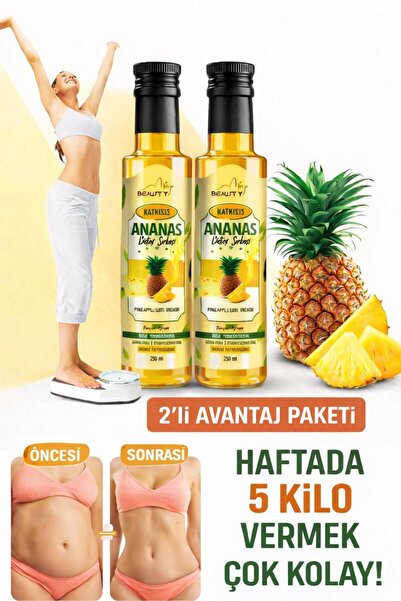 Miya Beauty Zayıflamak kilo verme Ananas Detox sirke Diyete Destek En Etkili ...