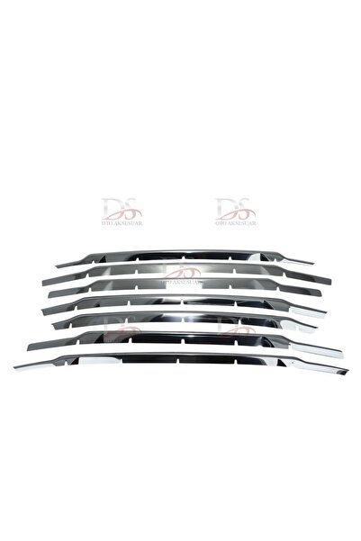 DRY Oto Aksesuar Ford Courier Van 2018 > 2023 Ön Panjur 7 Prç. Set P. Çelik