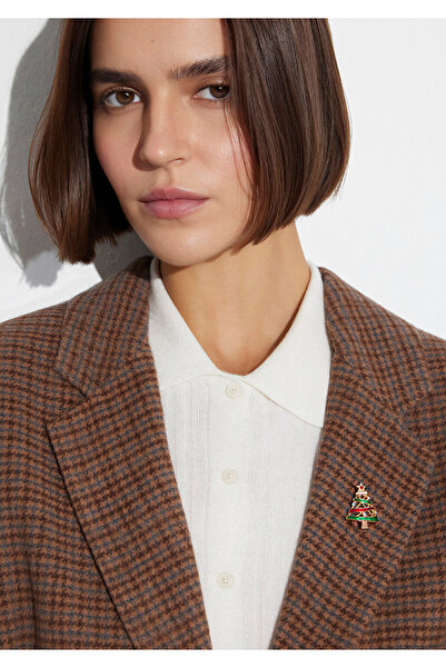 Mavi Yılbaşı Temalı Broş 1913898-5060