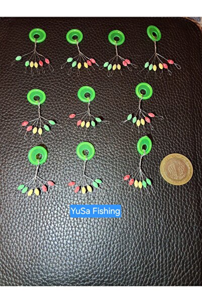 10 demet 6 lı kauçuk stoper - olta misina stoper
