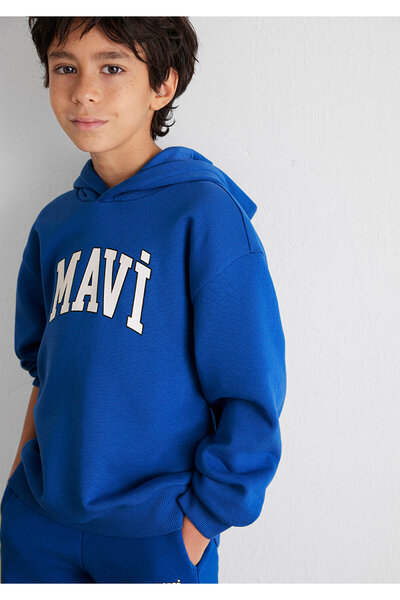 Mavi Logo Printed Hooded Sweatshirt6610110-70896