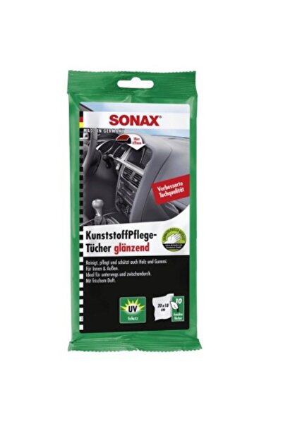 Sonax Șervețele auto pentru suprafețe din plastic, cu efect lucios, 10 bucăți...