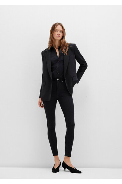 Mavi Serenay Gold Shape Schwarze Jeanshose 100980 -35248