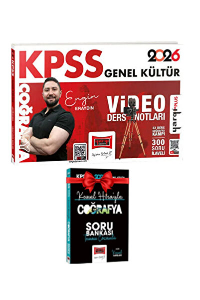 Yargı Yayınları Engin Eraydın | 2026 KPSS Coğrafya Video Ders Notları-32 Ders...