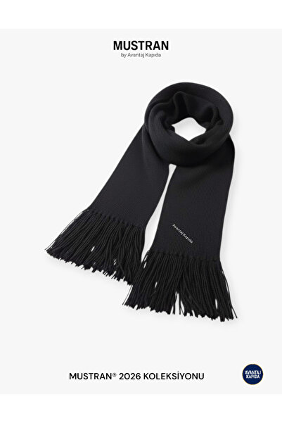 Mustran Eșarfă din tricot cu textura moale |   Model unisex de tricotat pentr...