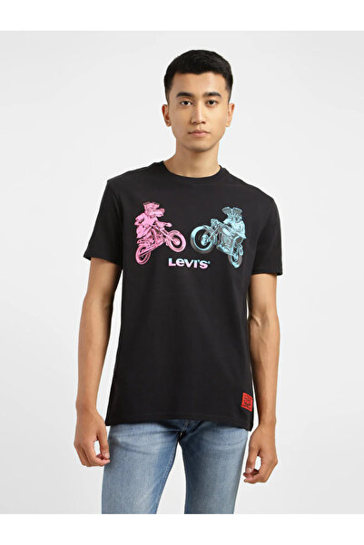 Levi's Ανδρικό μπλουζάκι με λαιμόκοψη 86889-0038