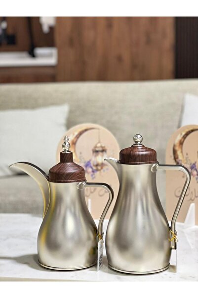 sahal aloula طقم ترامس سما 1 لتر فضي مطفي