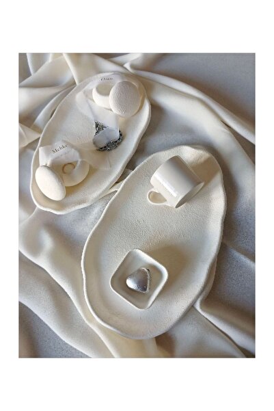 Özalp Decor Dokulu Nişan Tepsisi Seti, Söz Tepsisi, Damat Tepsisi El Yapımı-F...