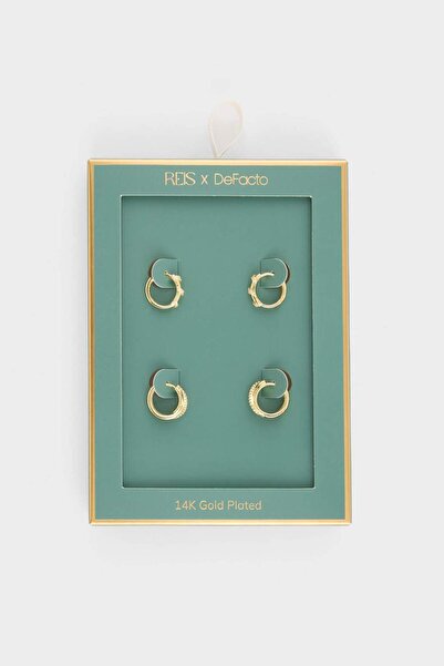 DeFacto Reis x Kadın 2li Küpe G4179AXNS