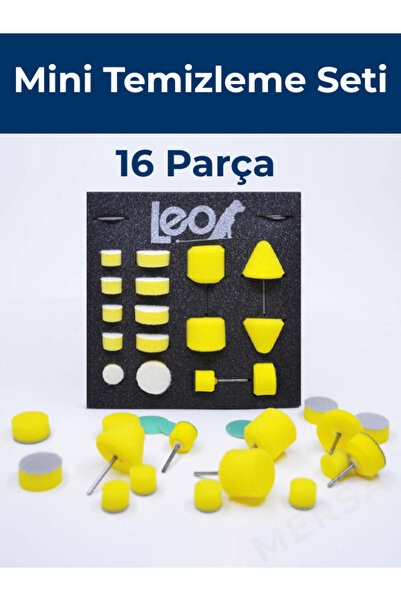 BEFAR LEO Mini Temizleme Seti – Detay Alanlar İçin Mini Polisaj & Pasta Cila ...