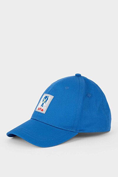 DeFacto Sonic the Hedgehog: Модерна памучна шапка за момчета G0137A826SM