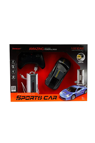 MEGA Uzaktan Kumandalı Gri Elektrikli Yarış Arabası