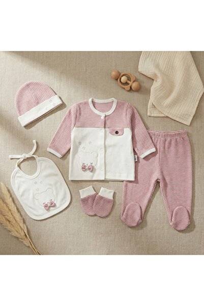 artemoris طقم ملابس داخلية محبوكة للجنسين من 0-3 أشهر، مكون من 5 قطع