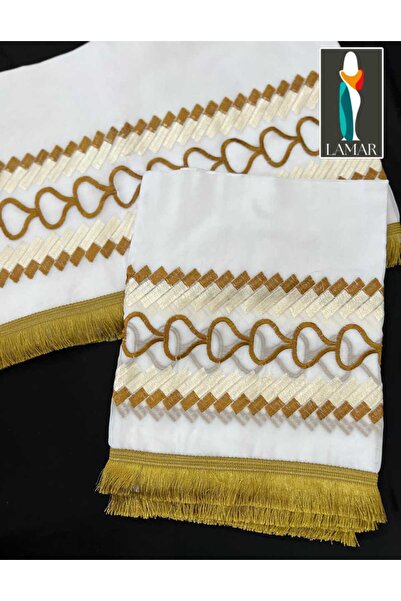 Difaf Sudanese men's turban and shawl set: First-class quality