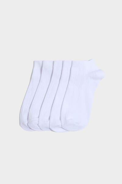 DeFacto Women's 5-Pack Cotton-Pack Booties Socks H0717Axns