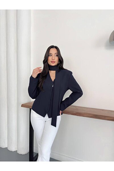 ALVOR Shoulder Pad Li Fular Detail Design Jacket