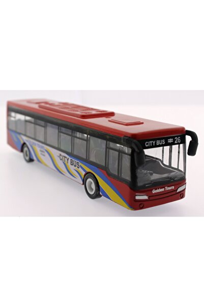 MEGA Kırmızı Metal Otobüs 632-27