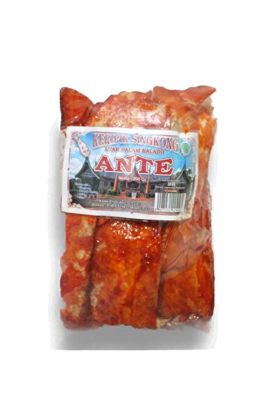 ante keripik singkong luar dalam balado 200gr