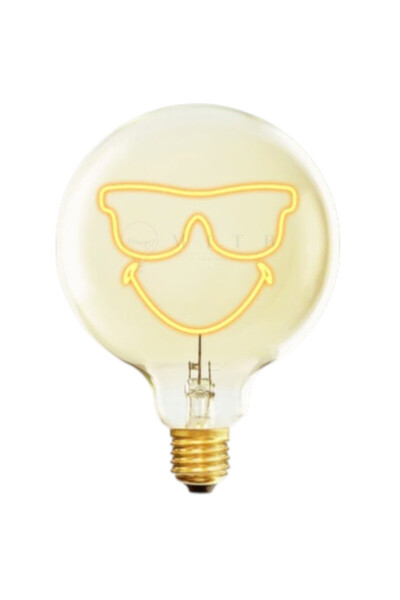 MITB SUNGLASSES - LED GLASS BULB - AMBER GLASS/2200K - Ø70 × H110 MM