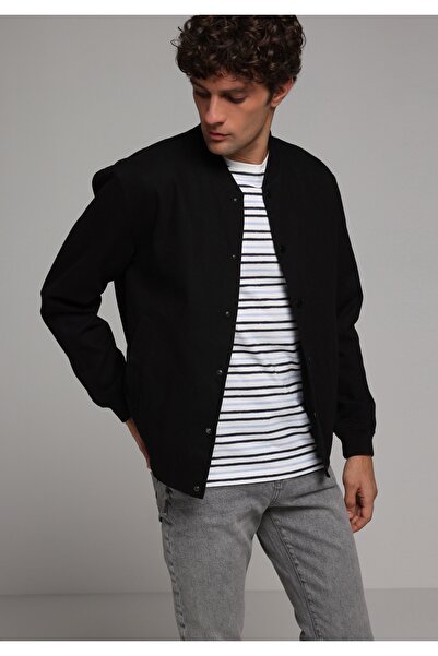 Colin's Regular Fit Men's Black Jacket