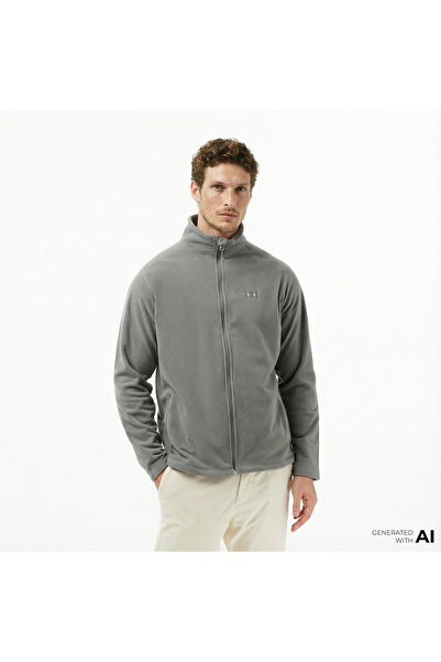 Helly Hansen Fullzip Polar Erkek Gri Ceket