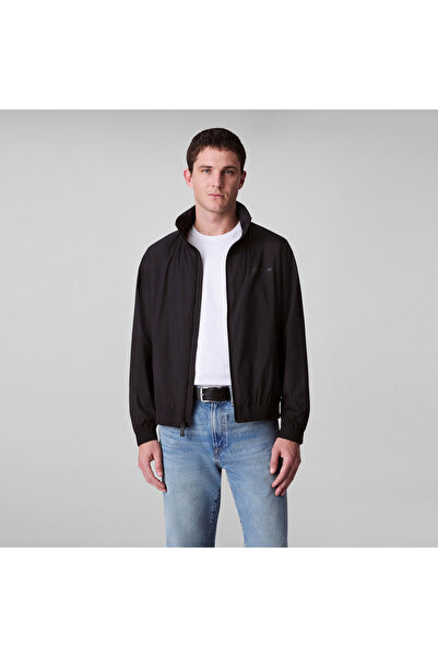 Calvin Klein Nylon Packable Hood Erkek Siyah Ceket